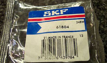 SKF 61804 single row deep groove ball bearings